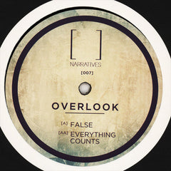 Overlook (2) : False / Everything Counts (12")