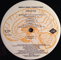 Boogie Down Productions : Edutainment (LP, Album)