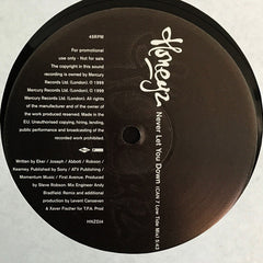Honeyz : Never Let You Down (Can 7 Low Tide Mix) (12", S/Sided)