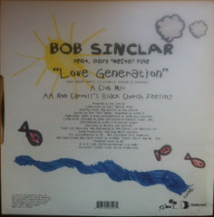 Bob Sinclar Feat. Gary "Nesta" Pine : Love Generation (12")