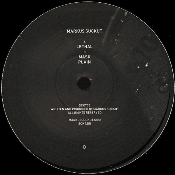 Markus Suckut : Lethal (12")