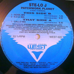 Ste-Lo J : Patchwork Planet (12")