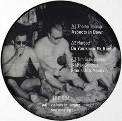 Various : Pale Visions In Wrong EP (12", EP)