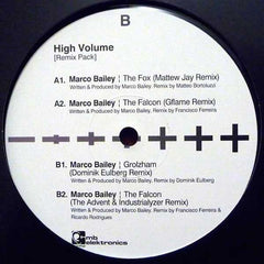 Marco Bailey : High Volume [Remix Pack] (12")