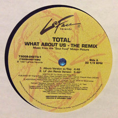 Total : What About Us (The Remix) (12")