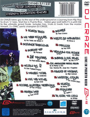 DJ Craze : Live In Puerto Rico (DVD-V, P/Mixed, PAL)