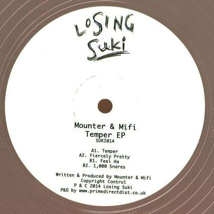 Mounter & Mifi : Temper Ep (12")