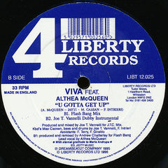 Viva (3) Feat. Althea McQueen : U Gotta Get Up (12")