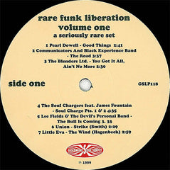Various : Rare Funk Liberation Volume One (LP, Comp)