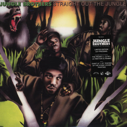Jungle Brothers : Straight Out The Jungle (2xLP, Album, Ltd, RE)