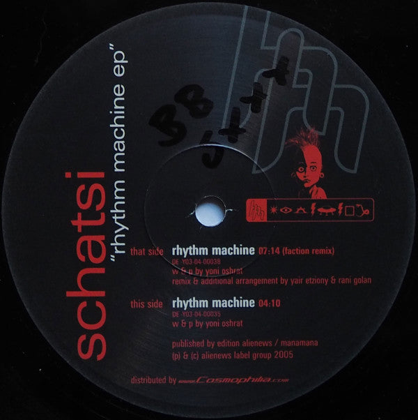 Schatsi : Rhythm Machine (12")