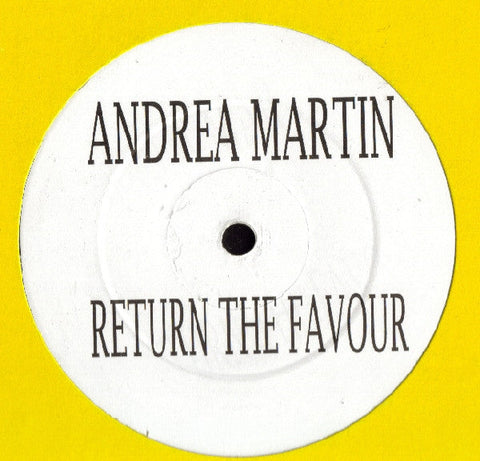 Andrea Martin : Return The Favour (12", Unofficial)