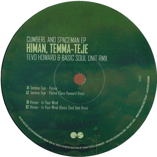 Himan ,  Temma Teje : Cumberl & Spaceman EP (12", EP)