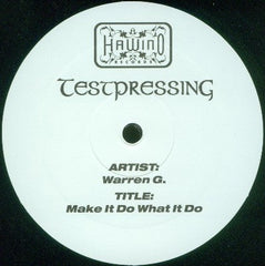 Warren G.* : Make It Do What It Do / Gorilla Pimpin (12", TP)