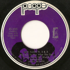 James Brown : Hot Pants (7", Single, Ind)
