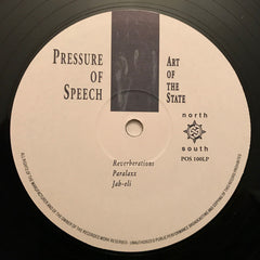 Pressure Of Speech : Art Of The State (2xLP, Album, Ltd + 12", Ltd)