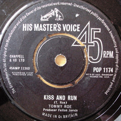 Tommy Roe : Kiss And Run (7", Single)