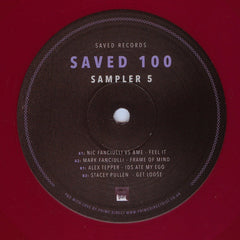 Various : Saved 100 (Sampler 5) (12", Smplr, Rub)