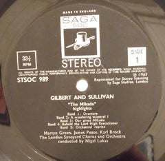 Gilbert & Sullivan, The London Savoyard Orchestra And Chorus Conducted By Nigel Lukas : The Mikado (LP, Album)