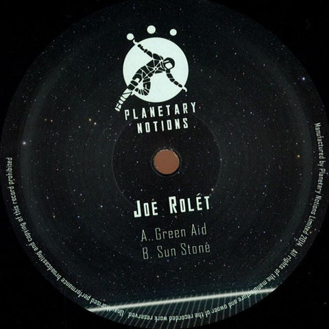 Joe Rolét : Green Aid / Sun Stone (12")