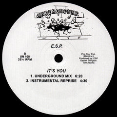 E.S.P. : It's You (12", RE)