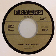 Angela Jefferson / Max Infinity : I Can Feel Myself (Slipping Away) / Love Makes A Better World (Part 1) (7", Single)