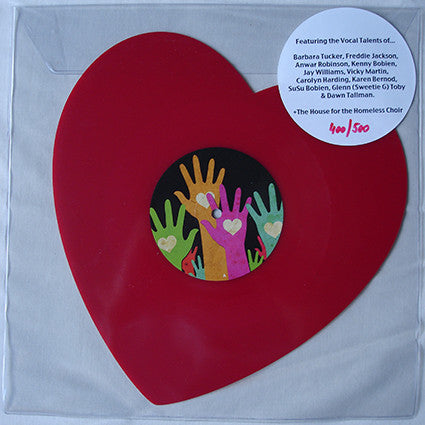 House For The Homeless : We Can Heal (7", Shape, RSD, Ltd, Num, red)
