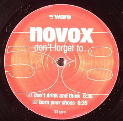 Novox : Don't Forget To... (12")