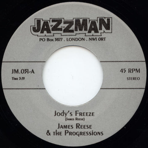 James Reese & The Progressions : Jody's Freeze / Let's Go (It's Summertime) (7", Single, RE)