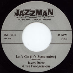 James Reese & The Progressions : Jody's Freeze / Let's Go (It's Summertime) (7", Single, RE)