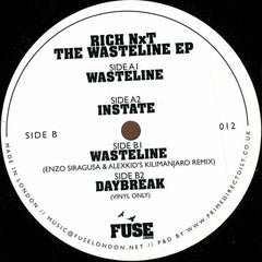 Rich NxT : The Wasteline EP (12", EP)