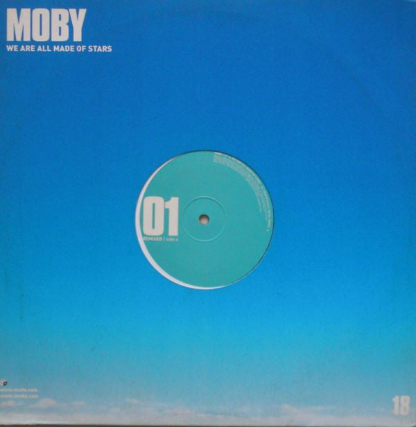 Moby : We Are All Made Of Stars (Remixed) (12", Single, Promo)
