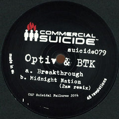 Optiv & BTK : Breakthrough / Midnight Nation (2am Remix) (12")