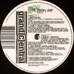 Q Ball & Curt Cazal : Hype, Fresh, Live (12")