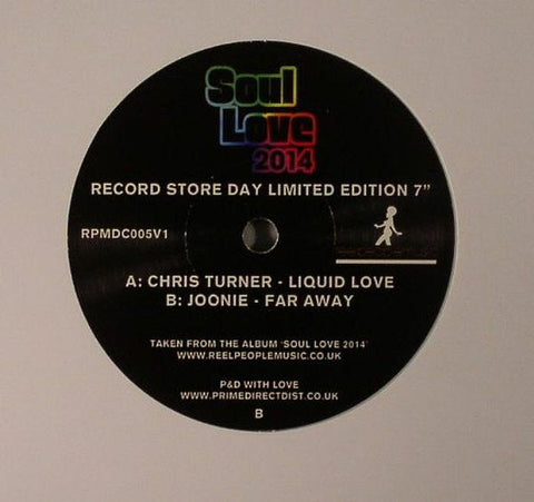 Chris Turner (6) / Joonie : Liquid Love / Far Away (7", Ltd, Whi)