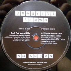 Beverlei Brown : On And On (Happy Clapper Mixes) (12", Promo)