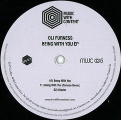Oli Furness : Being With You EP (12", EP)