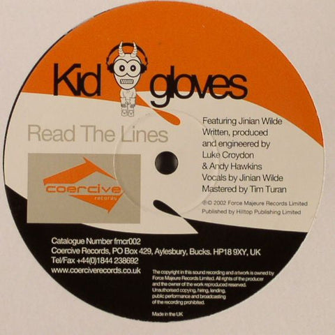Kid Gloves : Read The Lines (12")