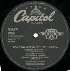Mantronix : Don't Go Messin' With My Heart (12", Single)