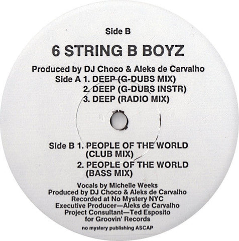 6 String B Boyz : Deep (12")