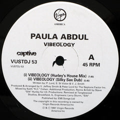 Paula Abdul : Vibeology (12", Promo)