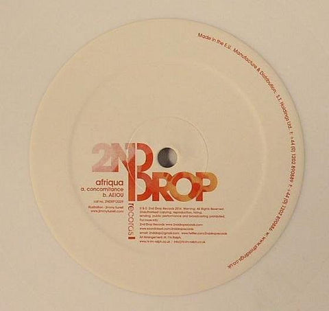 Afriqua : Concomitance / AEIOU (12", Whi)