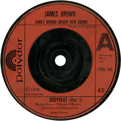 James Brown : Bodyheat (7", Single)