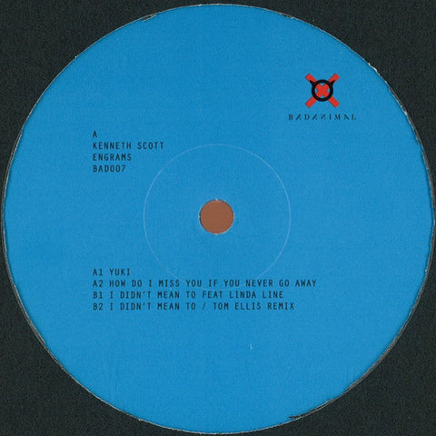 Kenneth Scott (3) : Engrams (12")