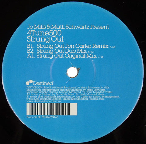 4Tune 500 : Strung Out (12")