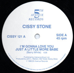 Cissy Stone : I'm Gonna Love You Just A Little Bit More Babe (12")