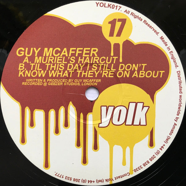 Guy McAffer : Muriel's Haircut / Til This Day I Still Don't Know What They're On About (12")