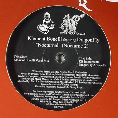Klement Bonelli : Nocturnal (Nocturne 2) (12")
