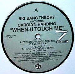 Big Bang Theory Featuring Carolyn Harding : When U Touch Me (12")