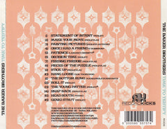 The Baker Brothers : Time To Testify (CD, Album)